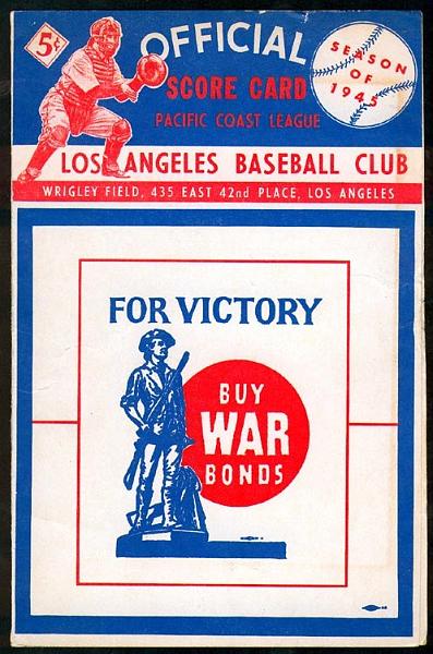 1945 Los Angeles Angels Scorecard.jpg